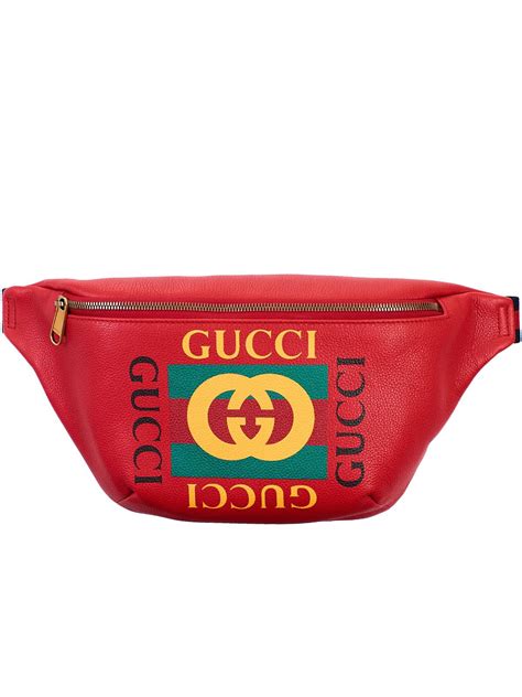 red gucci fanny pack cheap|gucci fanny pack ioffer.